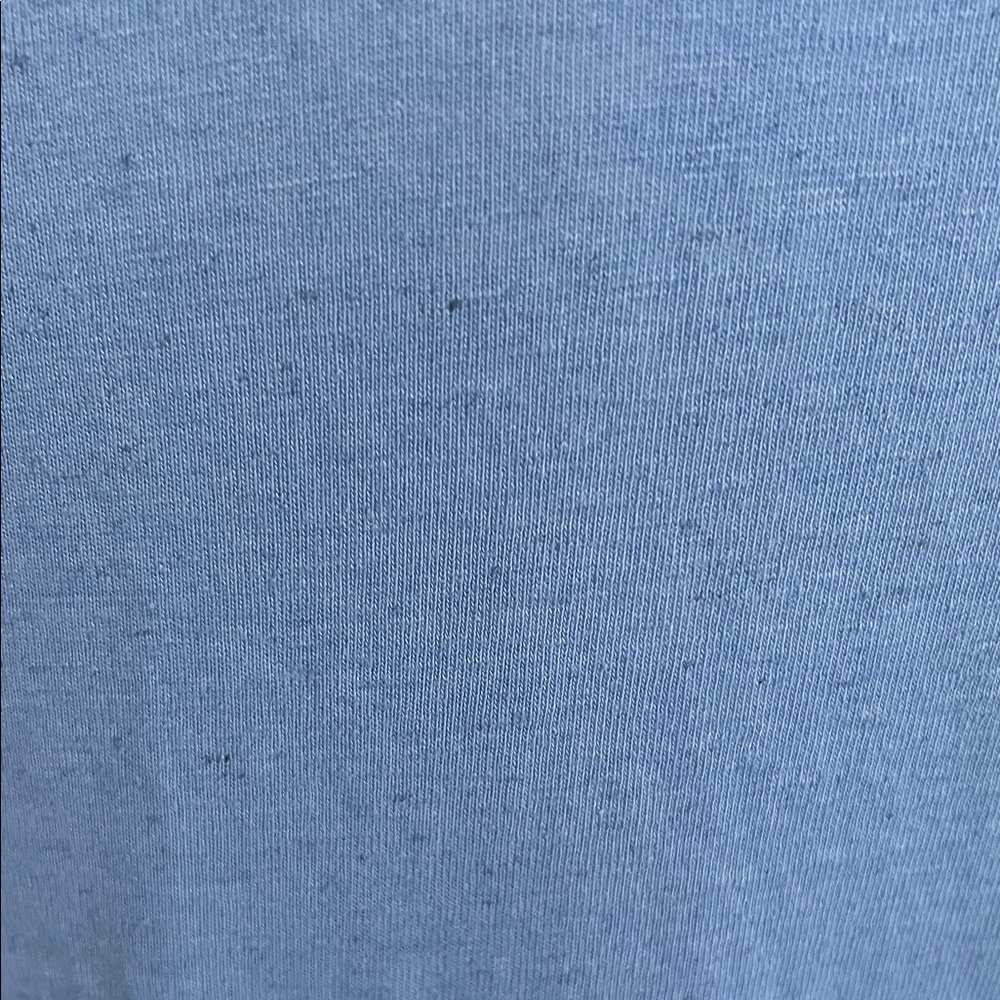 Talbots Blue Linen Blend Cardigan Lightweight Open Front Layer Classic Coastal - Picture 7 of 10
